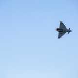 3) la presentazione degli aerei del reparto sperimentale volo �Eurofighter�...